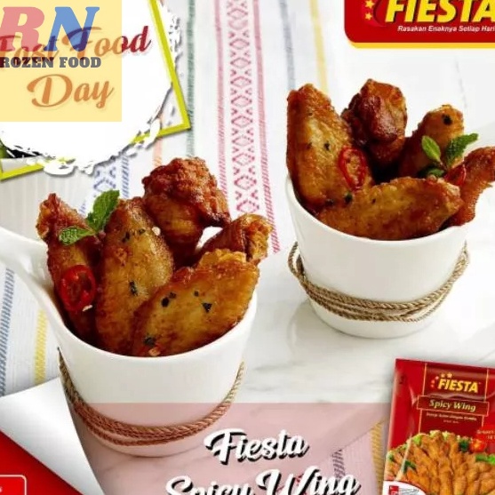 

MWKL147 Free Ongkir Fiesta Spicy Wing 5 gr II Sayap Ayam Berbumbu