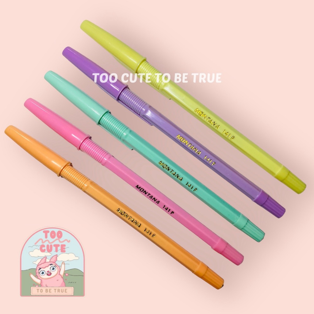 

Pulpen Estetik - Pulpen Pastel - Pulpen Montana