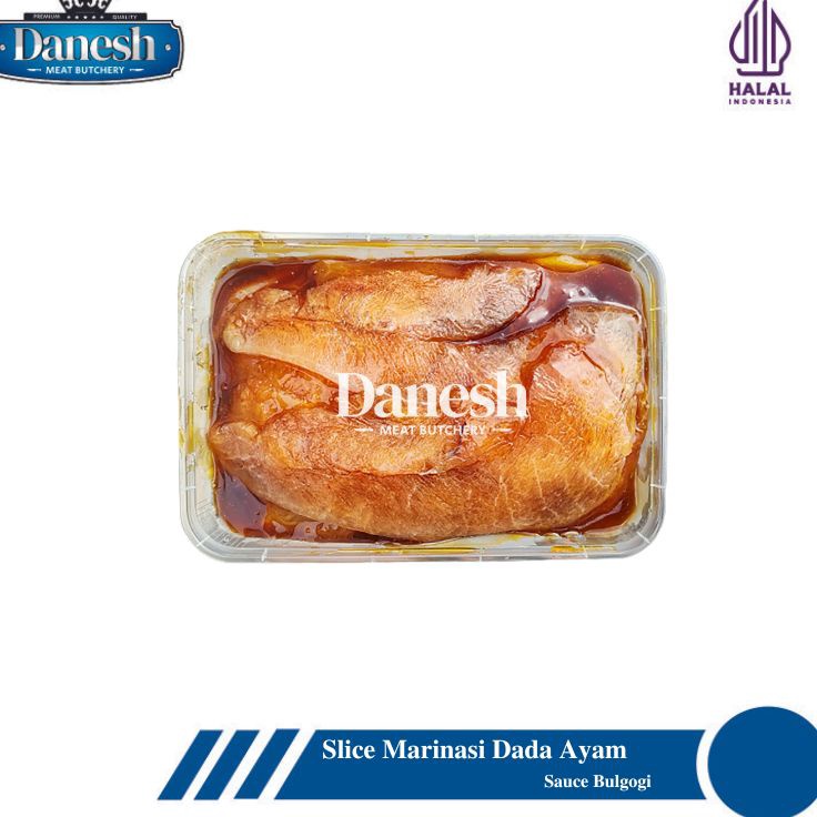 

BHSR9469 MEGA SALE Slice Marinasi Dada Ayam Makanan Beku Halal
