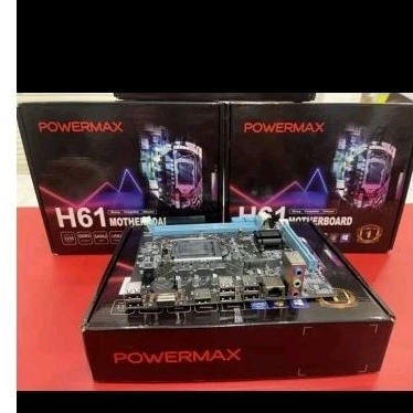 MOTHERBOARD POWERMAX H61 SOKET 1155