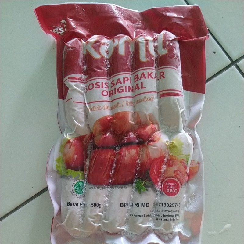 

Kamil Sosis Sapi Bakar Mini Original 500 gram