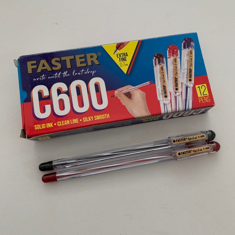 

Pulpen Faster C600 Ecer | Bolpen Pena Pen Bolpoint