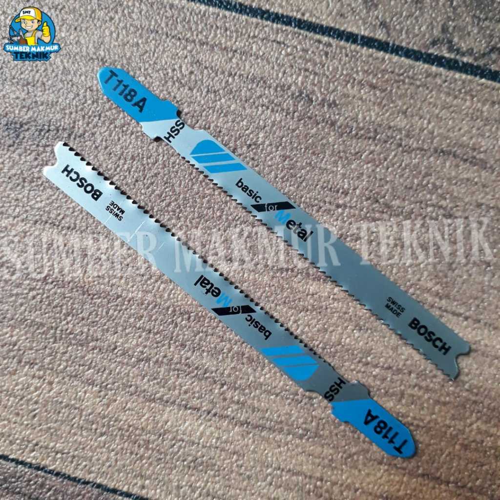 Mata Jigsaw Bosch Besi Gergaji Metal Jigsaw Blade T 118 A T118A T 118A