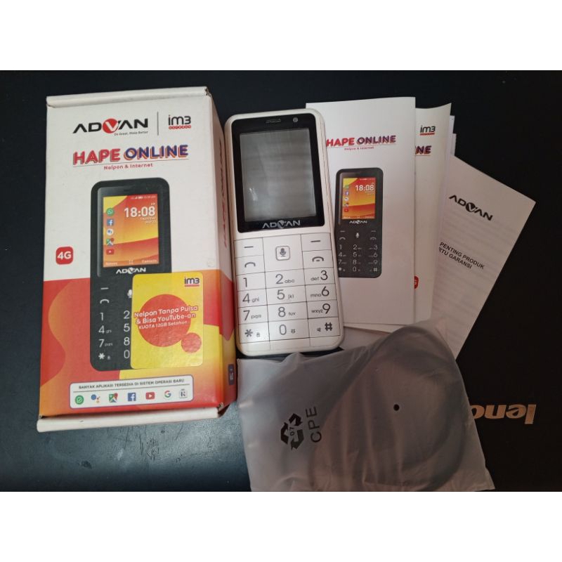 Advan Kaios White Fulset