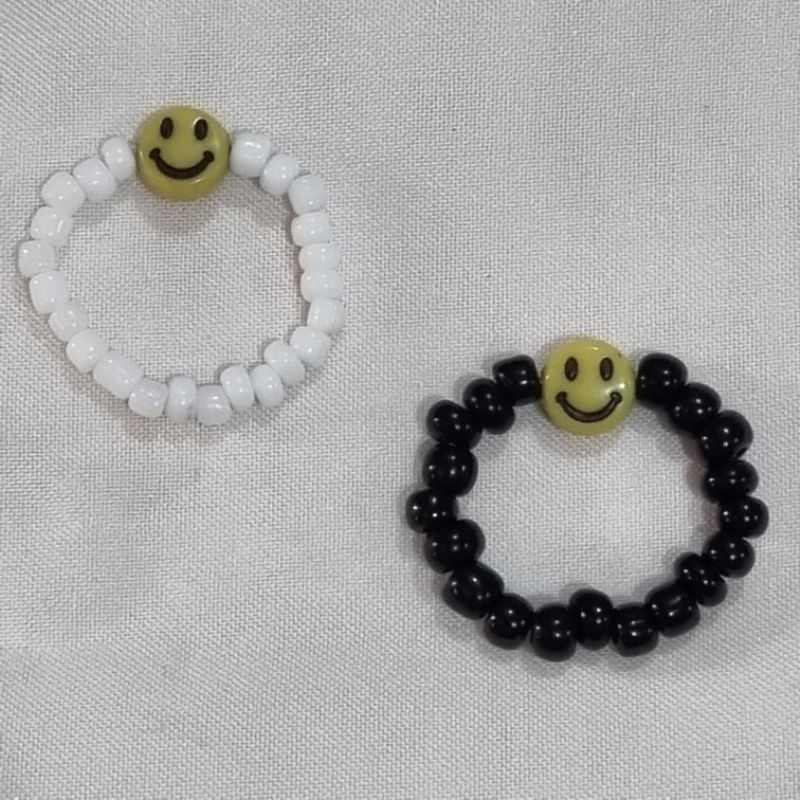Blythe Beads - Smile Ring Beads/Cincin Smile/Cincin Vintage Smile/Cincin Elastis Smile
