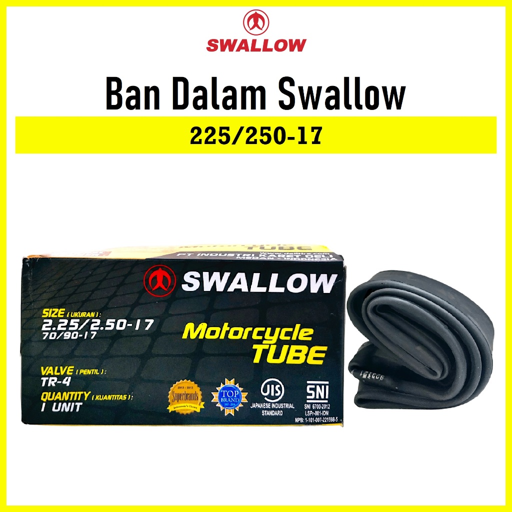 Ban Dalam Swallow 225/250-17 Swallow