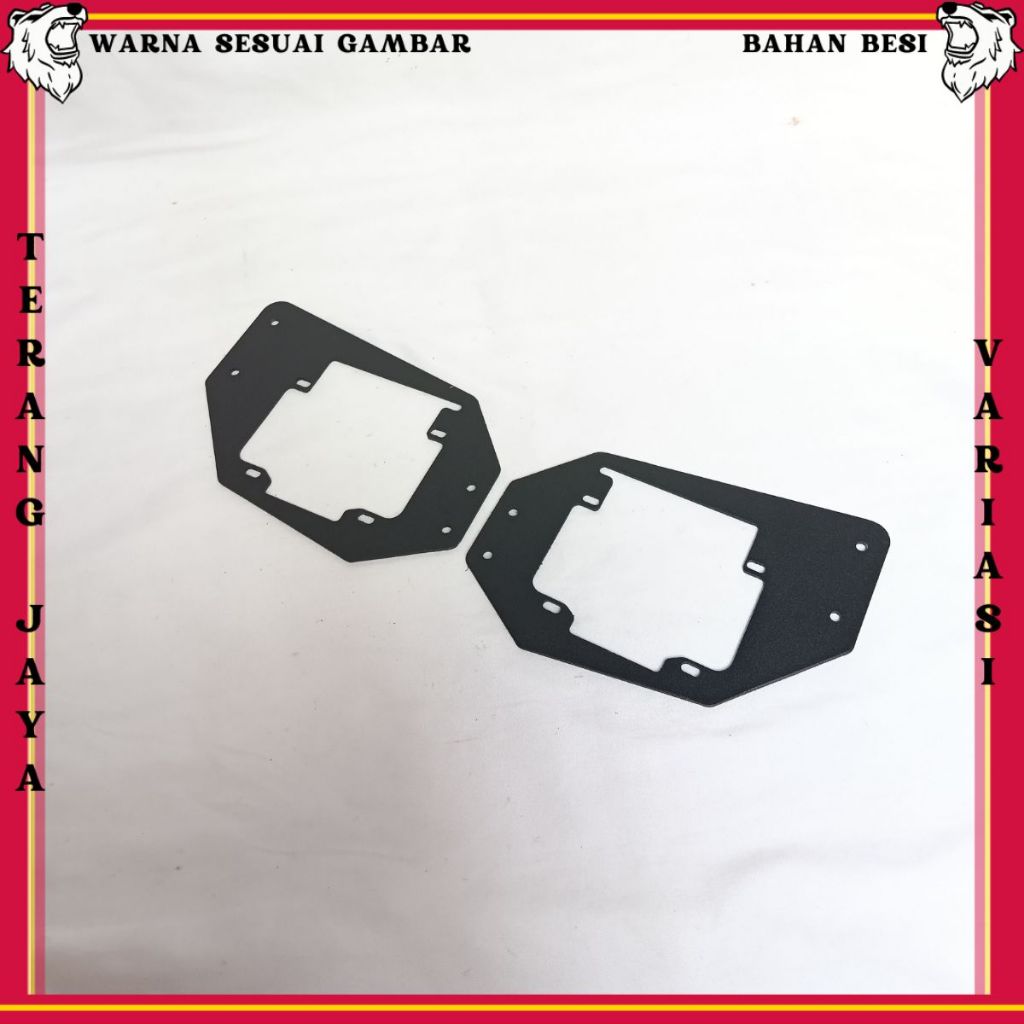 BRACKET LAMPU BILED PROJIE AES KENZO VINYX CR7 2.5 INCH R15 V2 DOUBLE BREKET DUDUKAN LAMPU MOTOR R 1