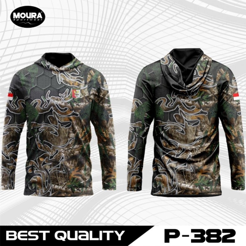 MOURA | Baju Jersey Pemburu Camo | Custom Nama Logo | Gratis Buff | Dryfit Premium