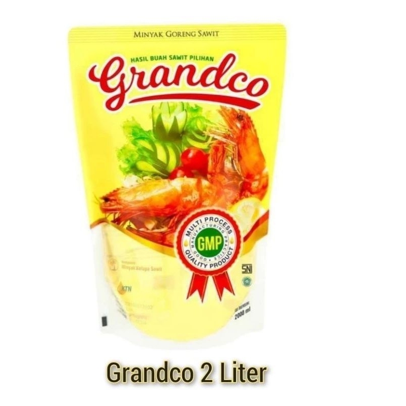 

Minyak Goreng Grandco Refill 2 liter * 6 pouch