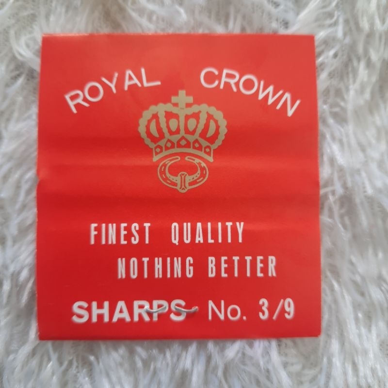 Jarum Jahit Tangan merk Sharp Royal Crown