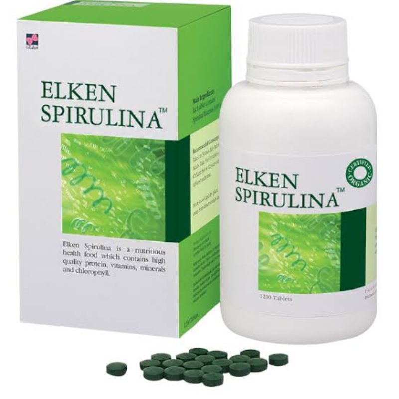 Elken Spirulina 500 Tablet
