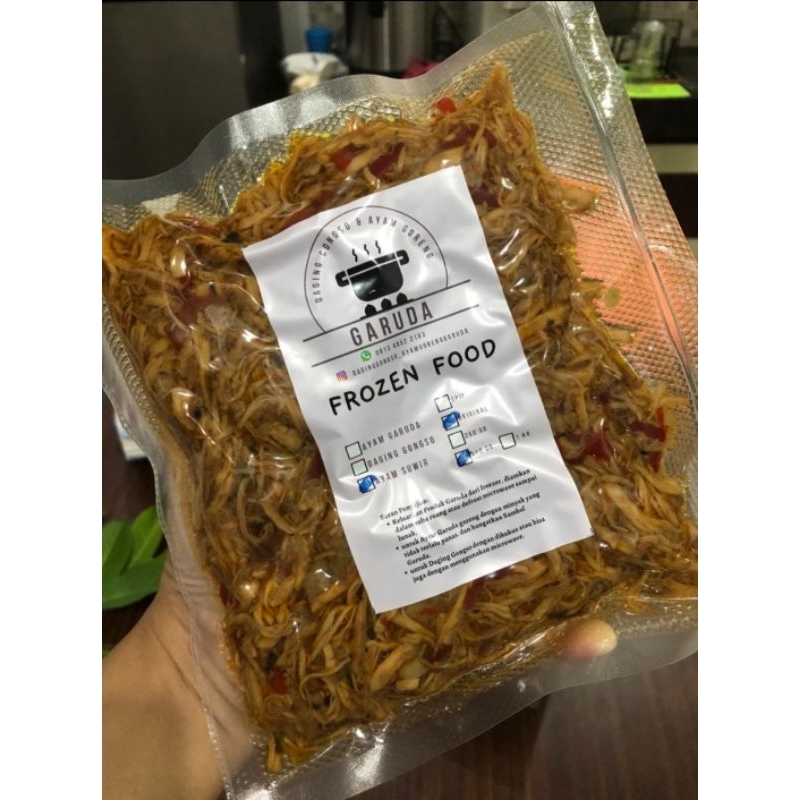 

Frozen Ayam Suir Khas Garuda 500 gr