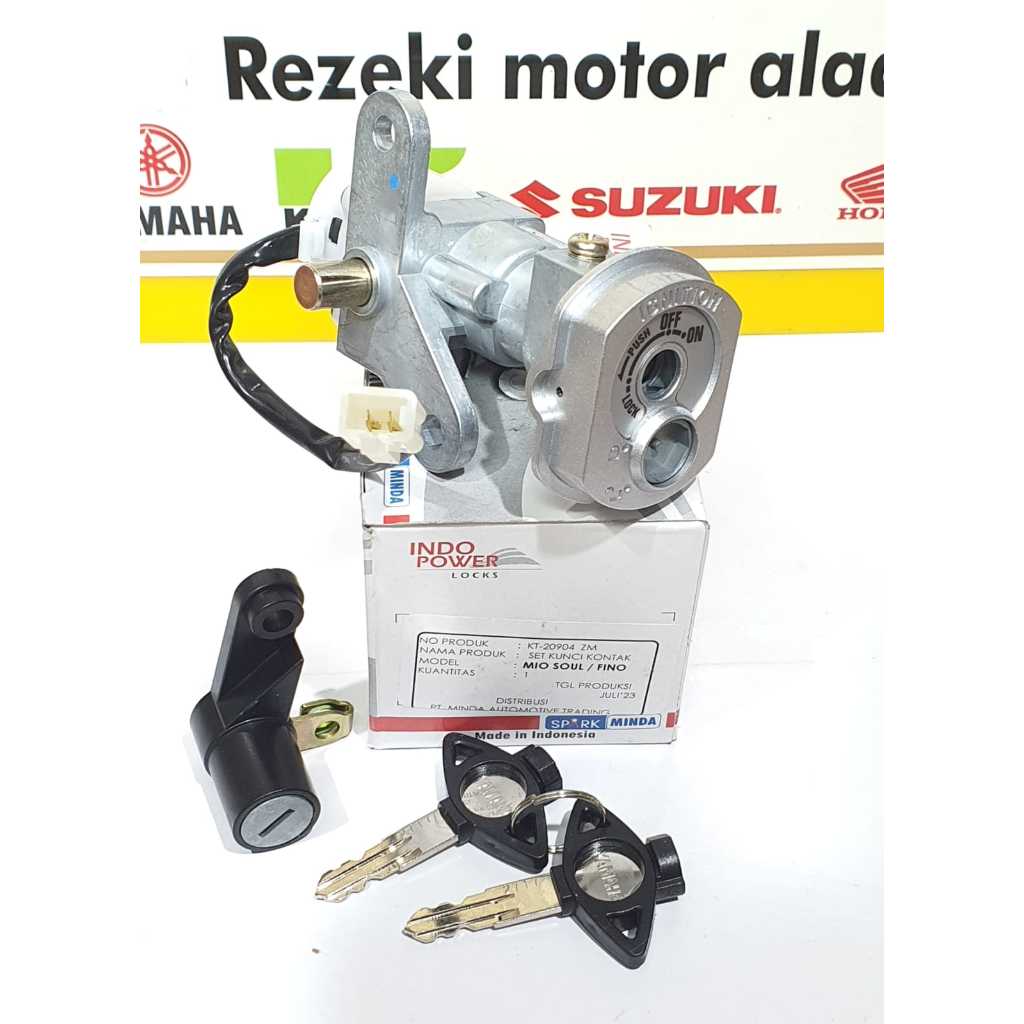 KUNCI KONTAK SET JOK YAMAHA MIO SOUL ASLI ORI PABRIK MINDA