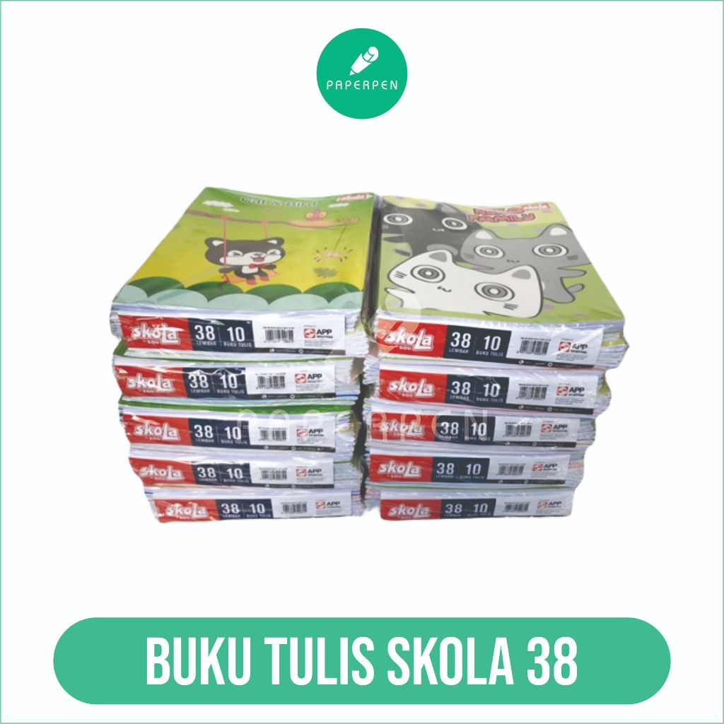 

(Pak) Buku Tulis Skola 38 Lembar