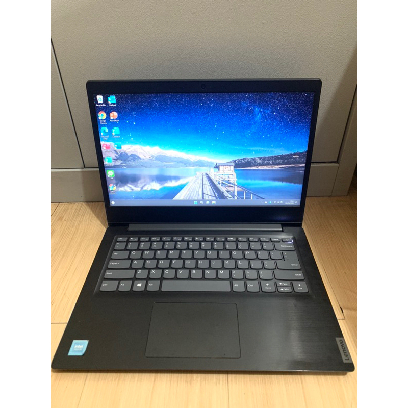Laptop murah Lenovo S145 intel core N4100 RAM 8 GB SSD 256 GB intel UHD 600 14 inchi fHD body slim