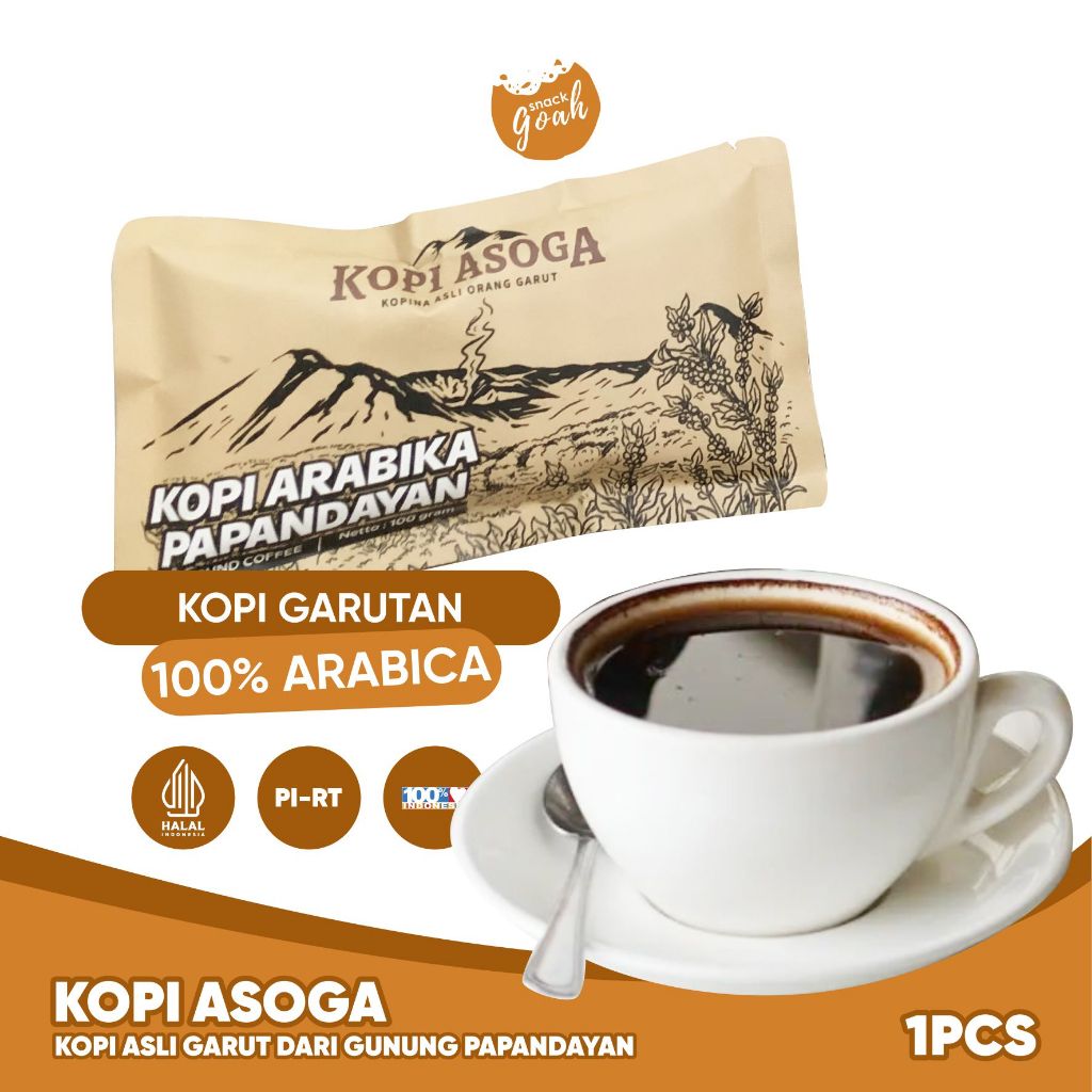 

KOPI ASOGA KOPI TUBRUK 100% ARABICA DARI GUNUNG PAPANDAYAN