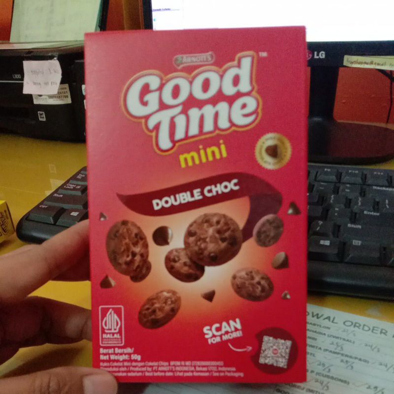 

good time mini double choc 50g