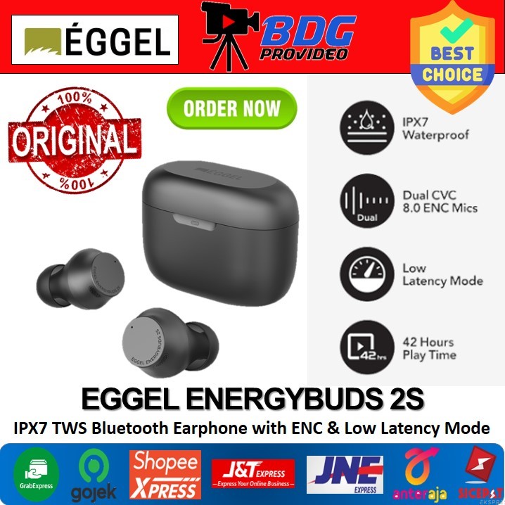 EGGEL ENERGY BUDS 2S Earbuds / TWS earphone EGGEL Energy Buds2S