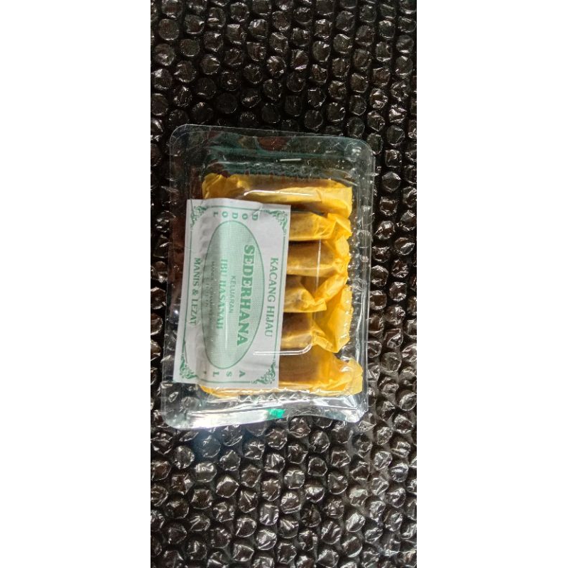 

Wajit Kacang Hijau Ibu Hasanah 1 Mika isi 6