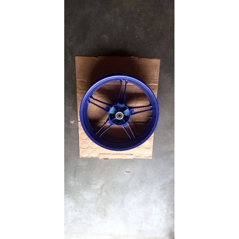 velg resing belakang Yamaha Vixion New MX king MX king 150 warna ori biru
