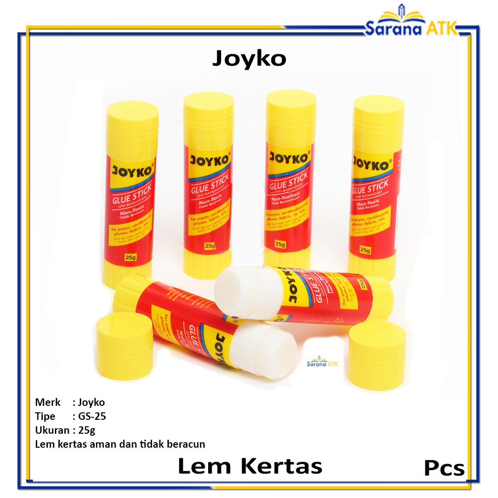 

Joyko - Lem Kertas Glue Stick - GS-25 - Pcs