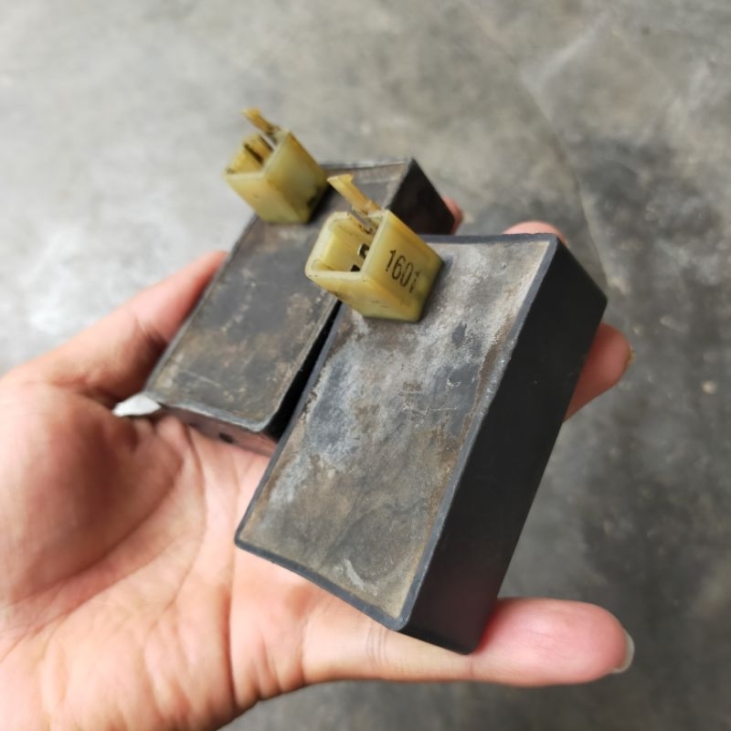 Ignition CDI Shindengen Kawasaki Kaze Blitz R Original Bekas Copotan Motor Second 2nd PNP Kirana