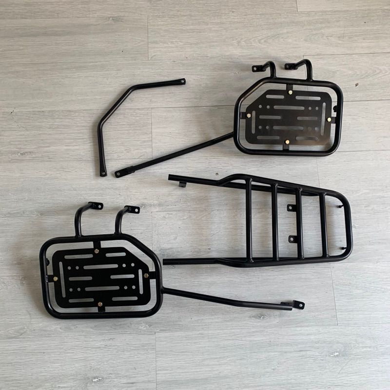 side rak klx & headlamp cyclop klx
