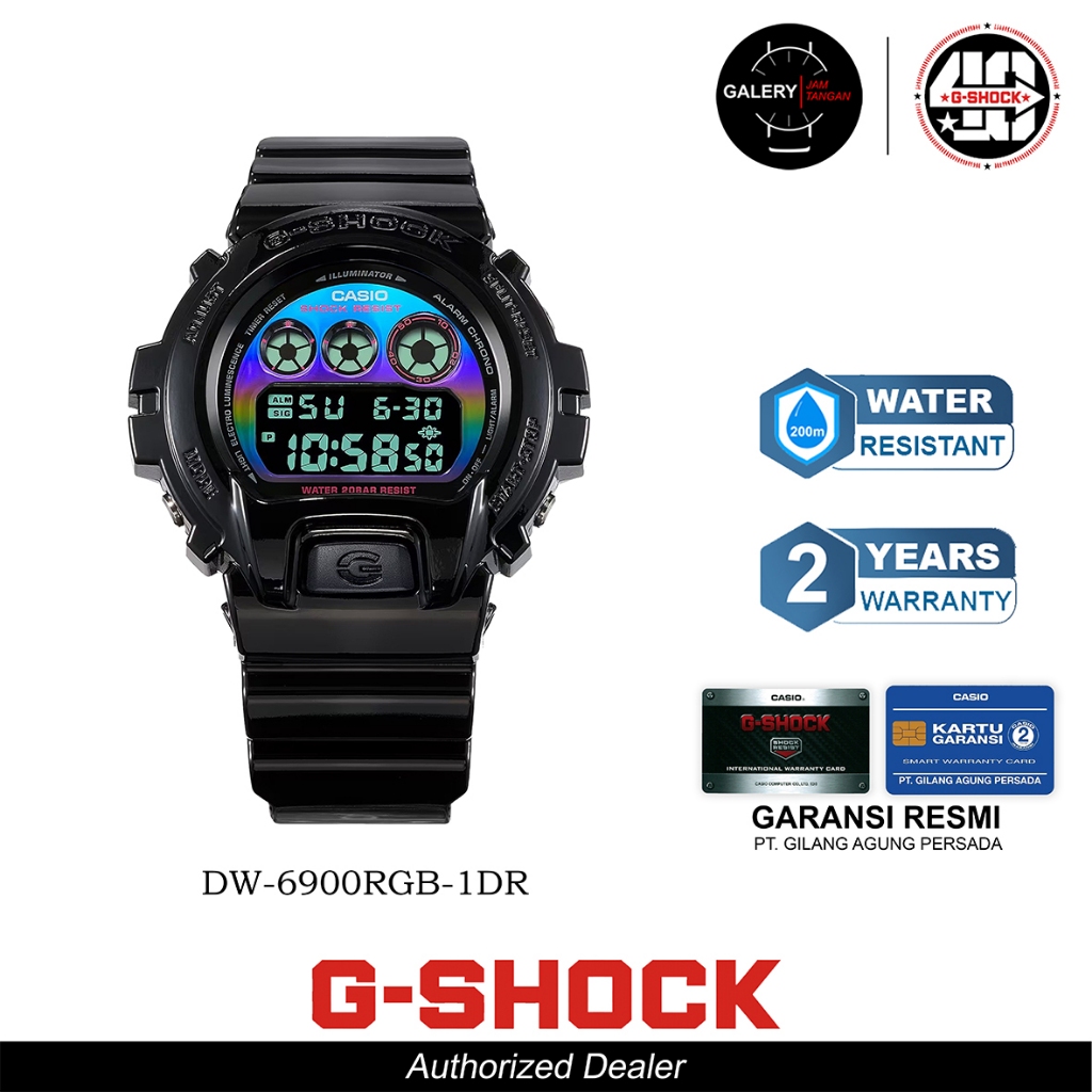 Jam Tangan G-SHOCK DW-6900RGB-1DR Original