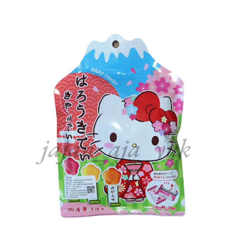 

Senjaku Hello Kitty Candy 65g Permen Keras Aneka Rasa Buah
