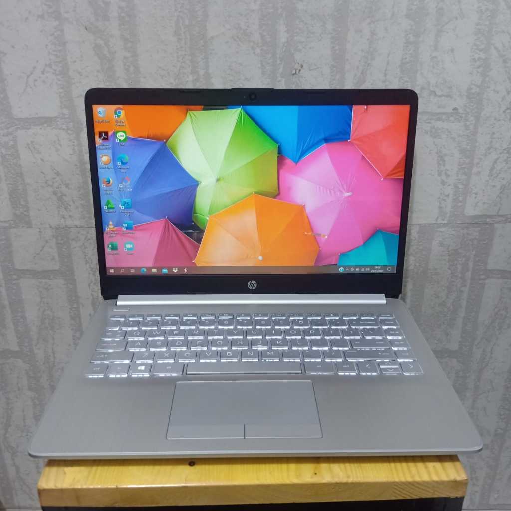 Laptop Hp 14s-dk0073AU, Amd A4-9125, 4/1tb, #BACKLIGHT, SILVER