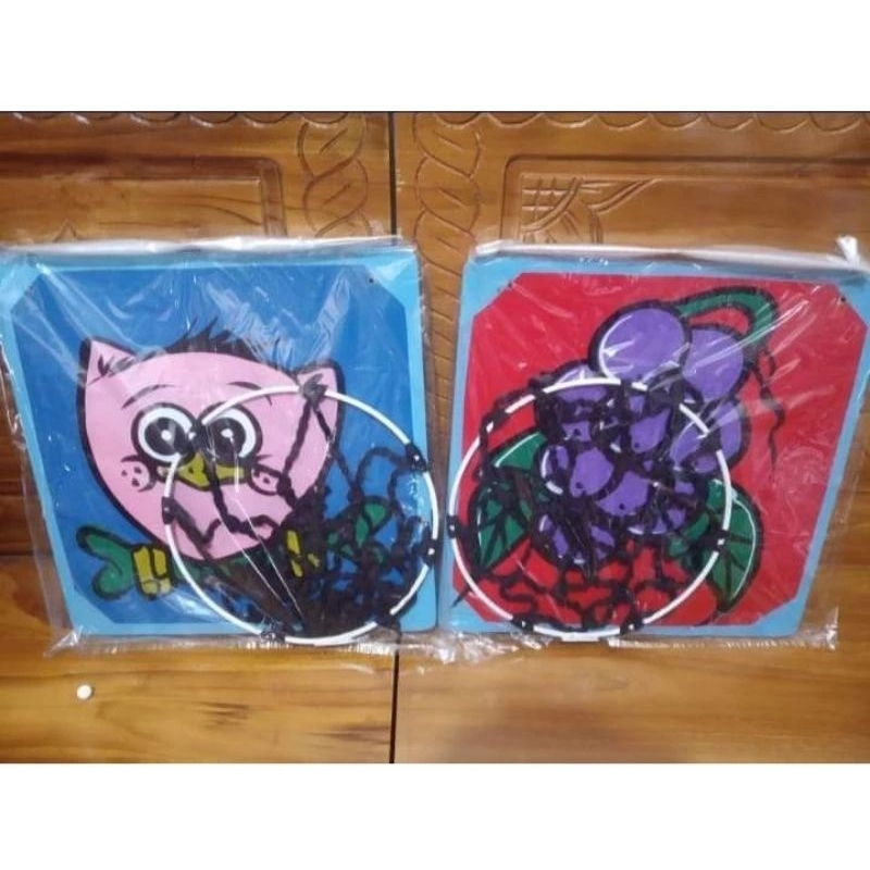 Mainan Edukasi Ring Basket Ape TK Paud