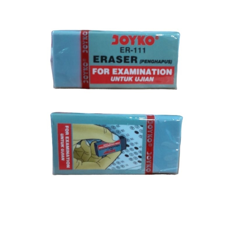 

3 PCS Penghapus Pensil Joyko ER-111, Eraser Pensil Joyko ER-111