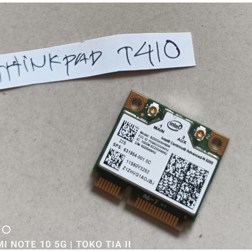 Wifi Card laptop Lenovo Thinkpad T410 Series T410s T410i T410U