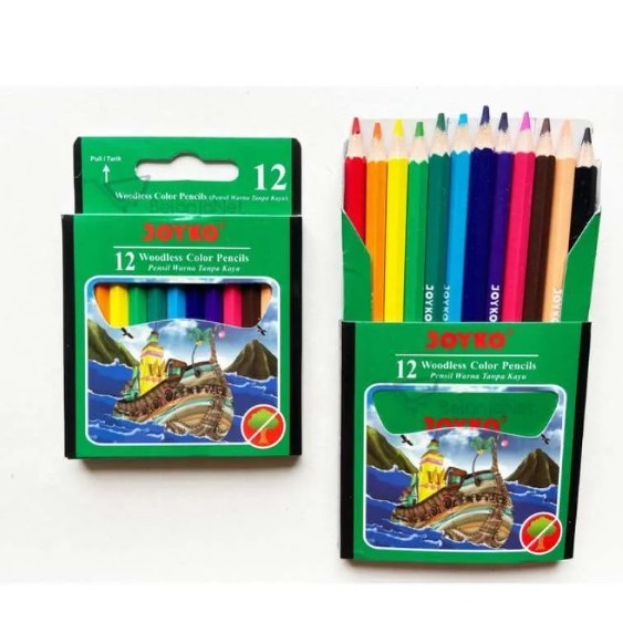 

PENSIL WARNA JOYKO - 12 WARNA