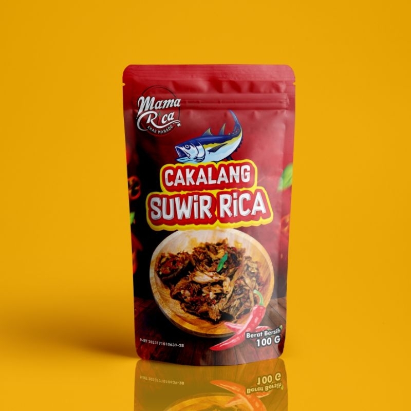 

Cakalang Suwir Mama Rica Manado 100 Gram