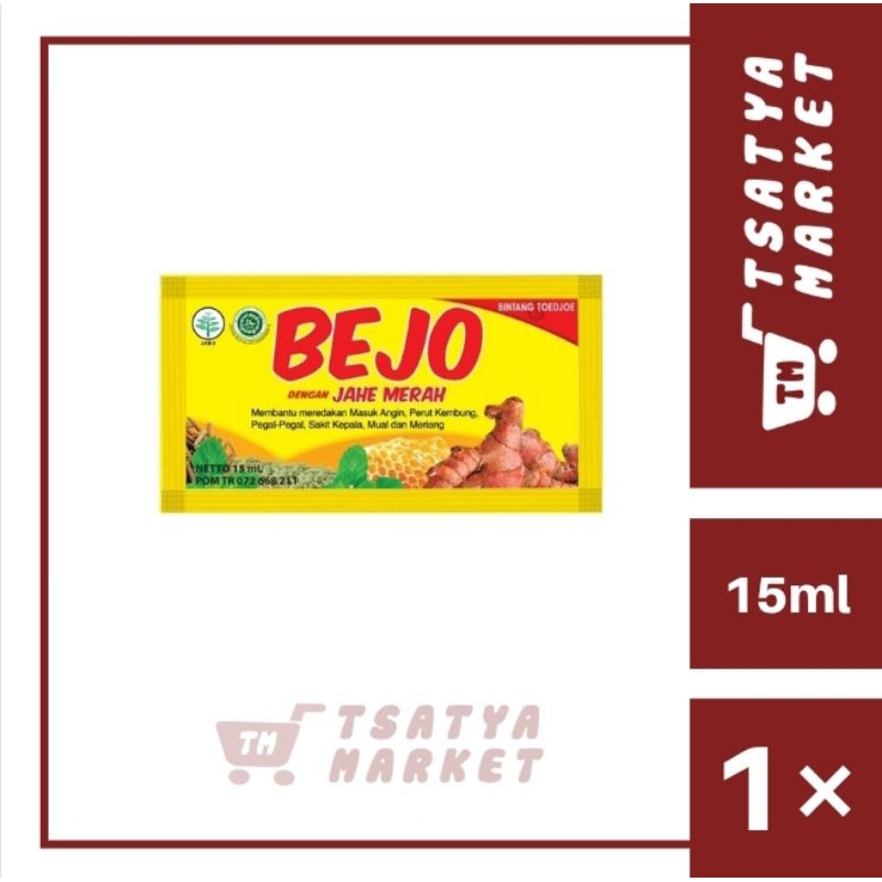 

BEJO JAHE MERAH ECER 15ML