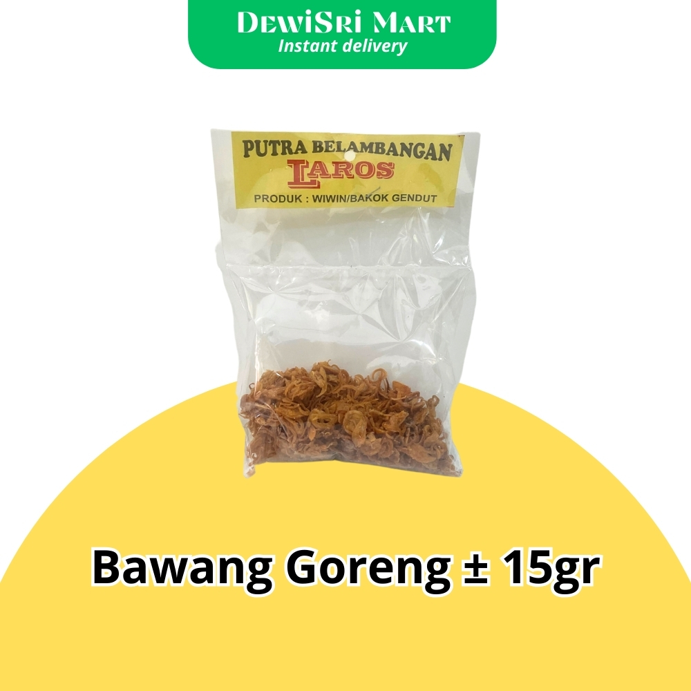 

Bawang Goreng 15gr - Dewi Sri Mart