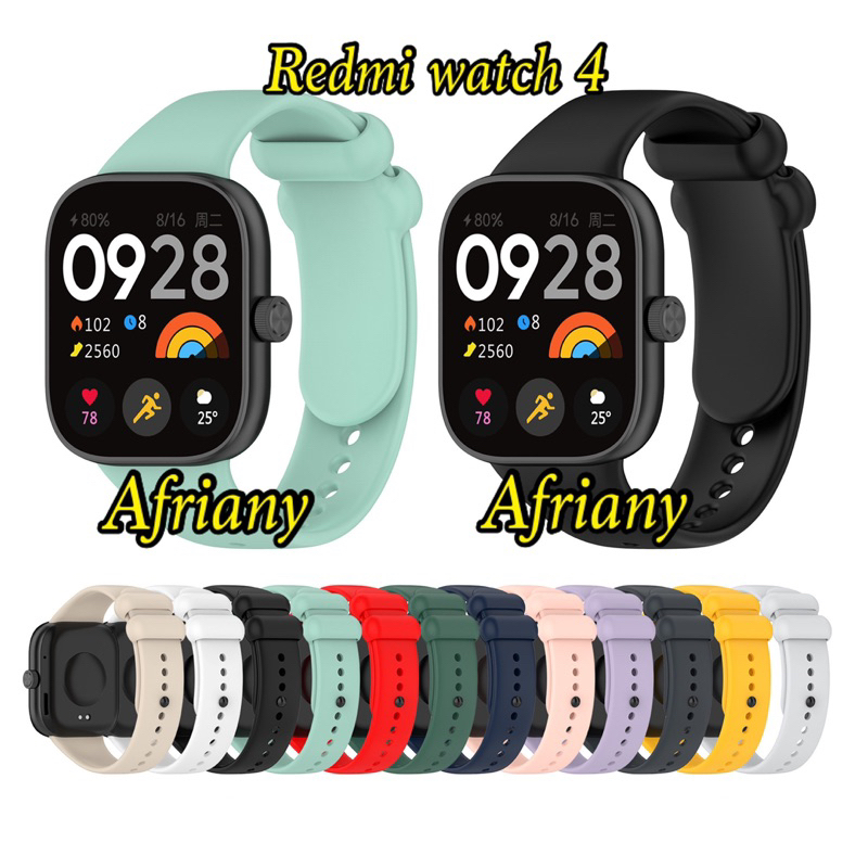 Strap Smartwatch Silikon Redmi Watch 4/Redmi Watch 6 Rubber Tali Jam Tangan