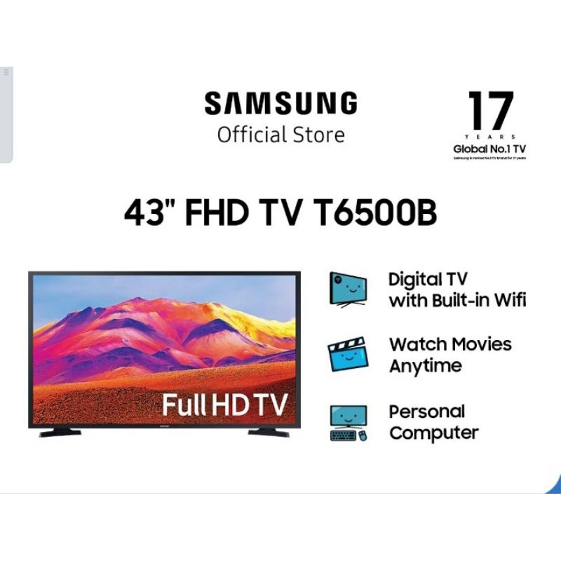SAMSUNG LED TV 43 INCH SMART TV FULLHD