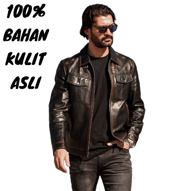 Jaket kulit asli 100%-Jaket kulit Casual-Jaket kulit pria-Jaket kulit pormal-Jaket kulit original 10