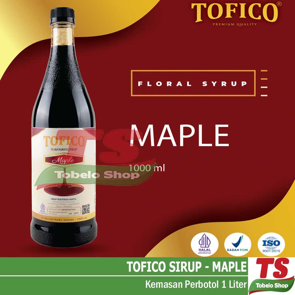 

TOFICO MAPLE SYRUP 1LITER / TOFICO MAPLE SIRUP