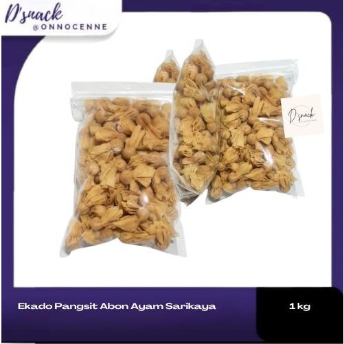 

Ekado Pangsit Abon Ayam Sarikaya 1 Kg