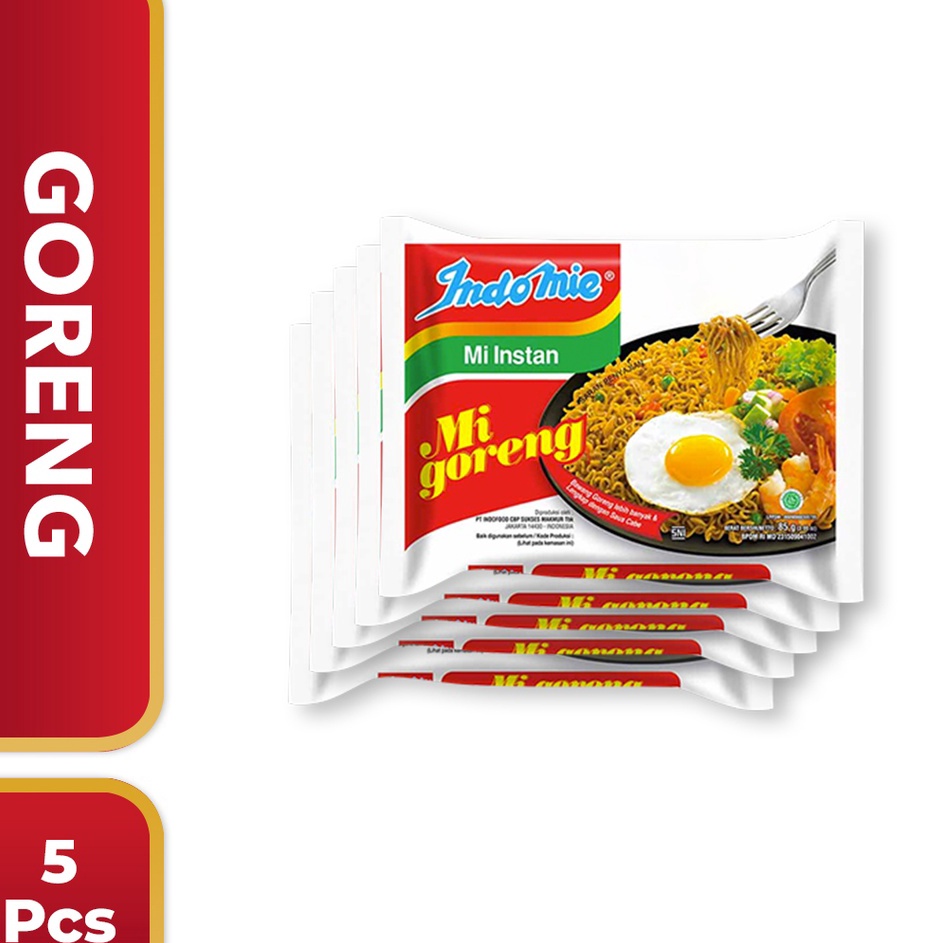 

5 Pcs Indomie Goreng Spesial