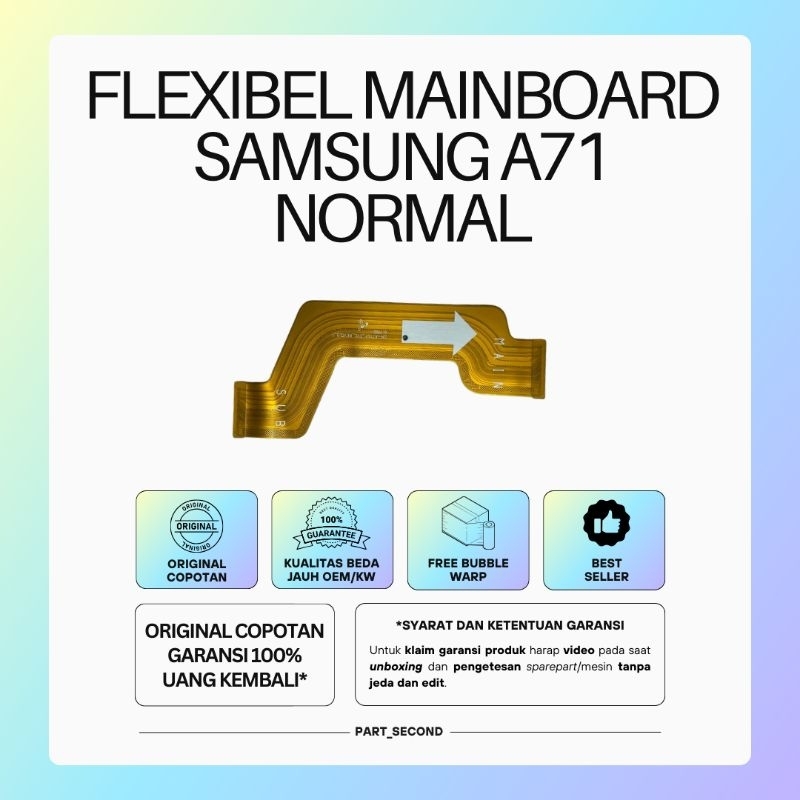 Flexibel mainboard SAMSUNG A71 ORIGINAL