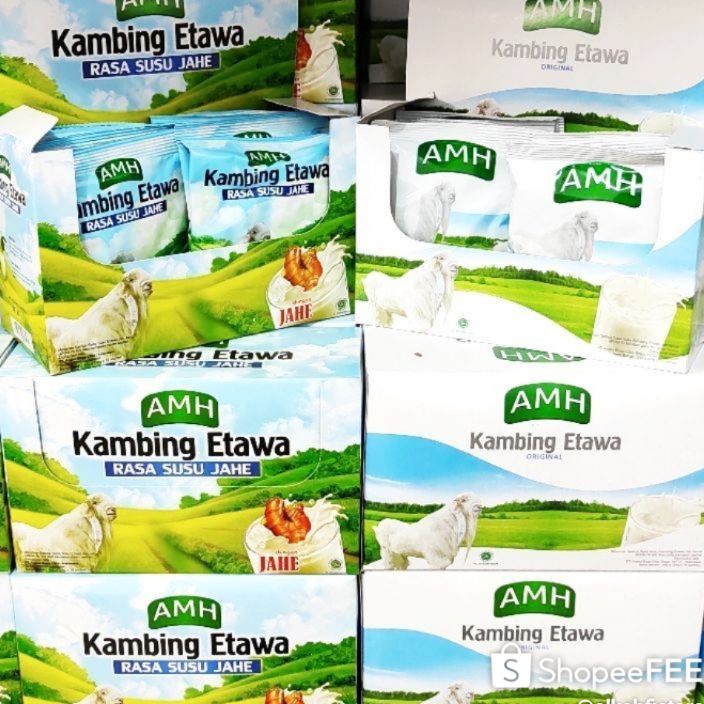 

D2289 Susu Kambing Etawa AMH HargaBox Isi 1 Sachet AMH Kambing Etawa Etawa AMH Full Cream
