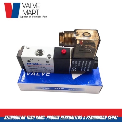 vv 3v216 Solenoid valve AIRTAC 3v21 6 32 18 AC22 DC24