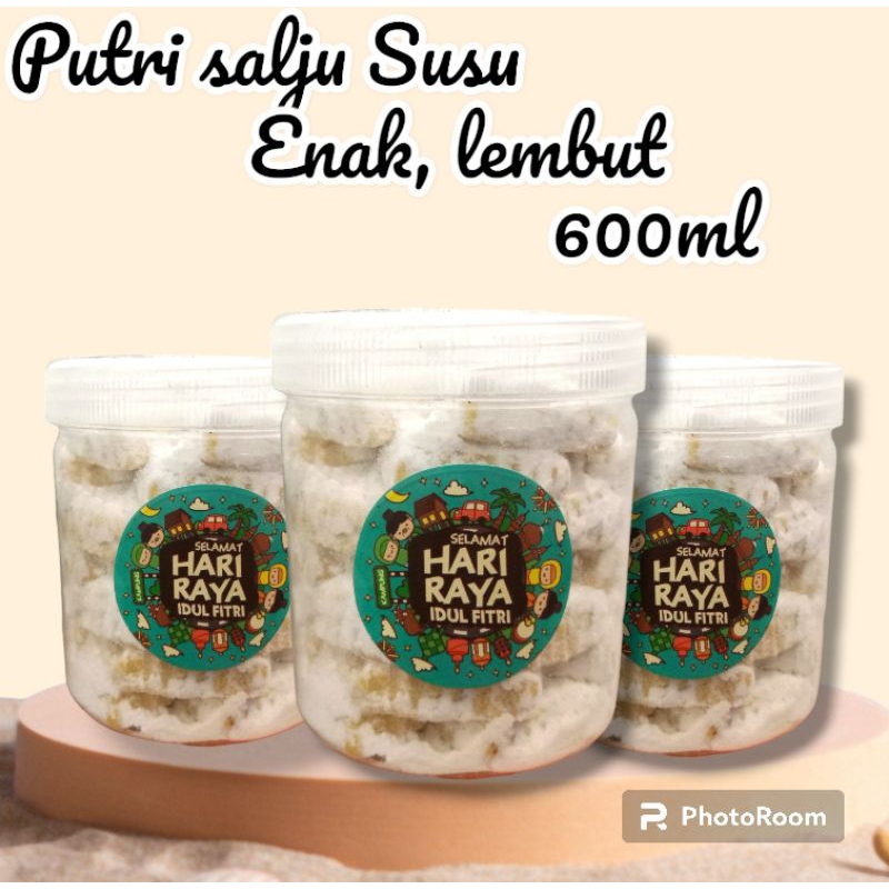 

Putri salju susu premium toples 600ml enak lembut