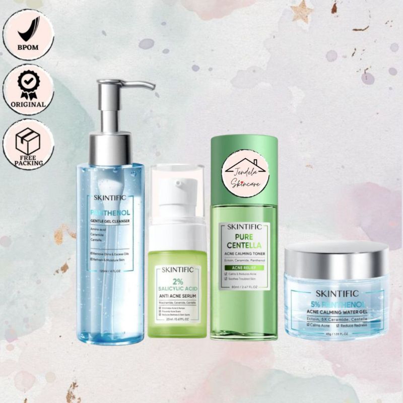 [BPOM] Paket Skintific Acne Set 4 pcs