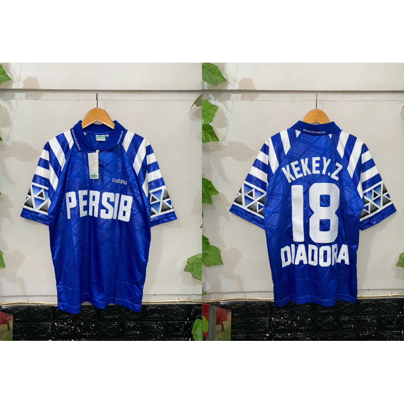 jersey persib vintage klasik diadora vilour original