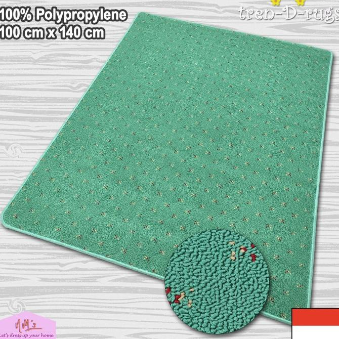 Tren-D-rugs Karpet Polos Bulu Murah Lantai Permadani Minimalist -NMs
